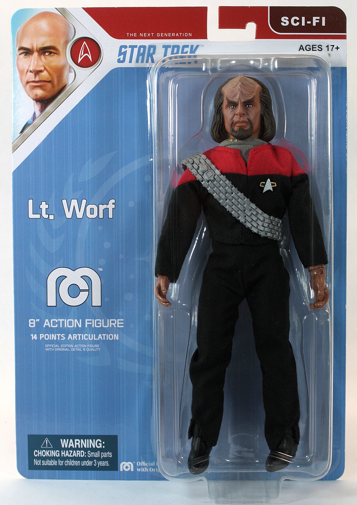 Mego Star Trek Wave 15 - Lieutenant Worf (Variant) 8" Action Figure
