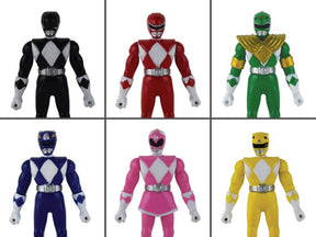 World's Smallest Power Rangers Set of 6 Micro Action Figures - Zlc Collectibles