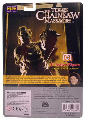 Mego Horror Wave 8 - Texas Chain Saw Massacre - Leatherface 8" Action Figure (Red Chain Saw) - Zlc Collectibles