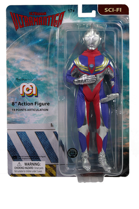 Mego Sci-Fi Wave 13 - Ultraman Tiga 8" Action Figure - Zlc Collectibles