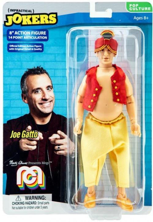 Damaged Package Mego Impractical Jokers Pop Culture Joe Gatto 8" Action Figure - Zlc Collectibles