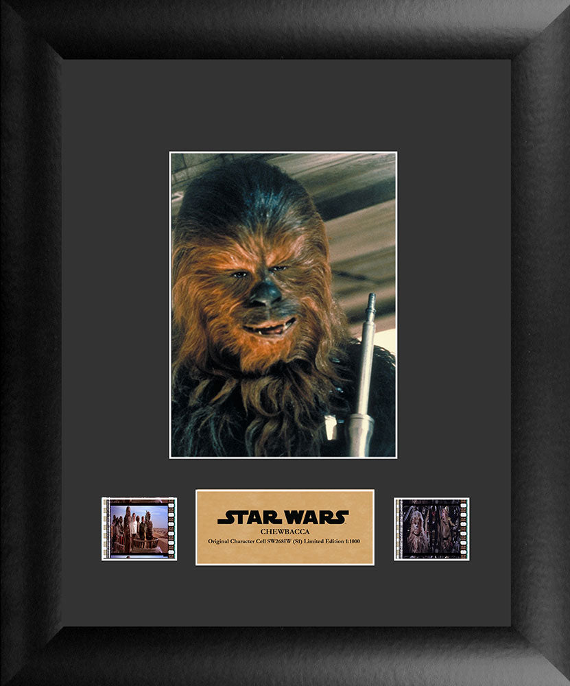 Star Wars (Chewbacca) Presentation Film Cell