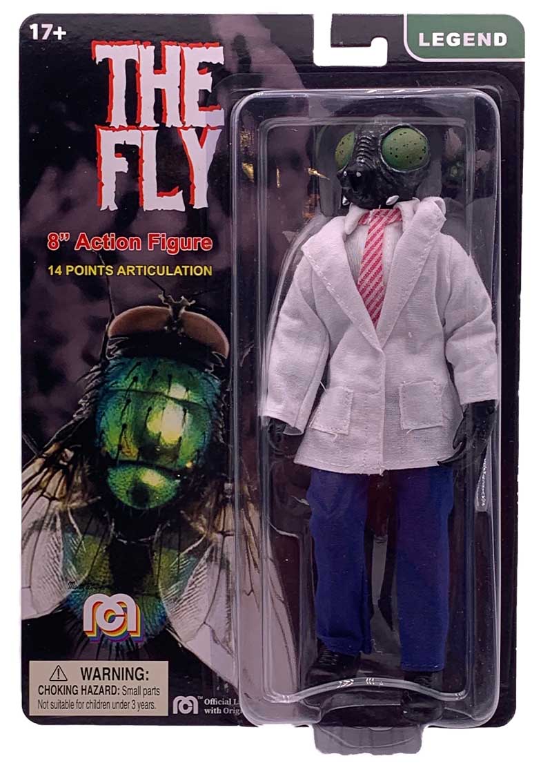 Mego Sci-Fi Wave 8 - The Fly (Red Tie) 8" Action Figure - Zlc Collectibles