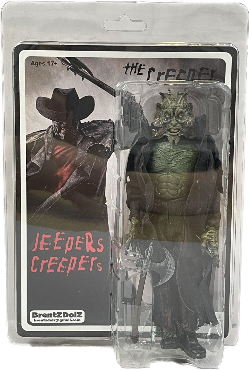 Brentz Dolz Jeepers Creepers - The Creeper (Claws Out) 8" Action Figure