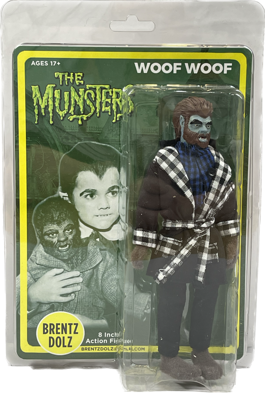 Brentz Dolz The Munsters (TV Series) - Woof Woof (Robe Variant) 8" Action Figure