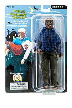 Mego Horror The Face Of The Screaming Werewolf 8" Action Figure - Zlc Collectibles