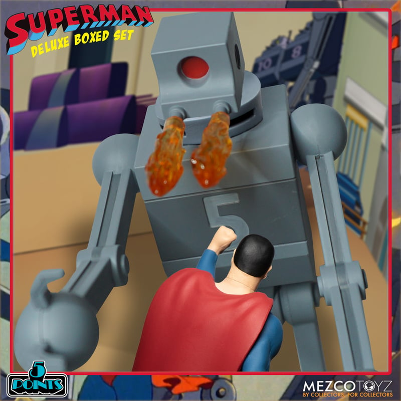 5 Points - Superman - The Mechanical Monsters (1941): Deluxe Boxed Set