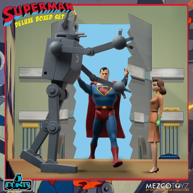 5 Points - Superman - The Mechanical Monsters (1941): Deluxe Boxed Set