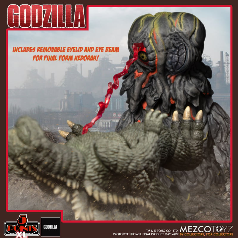 5 Points XL - Godzilla - Godzilla VS. Hedorah Boxed Set