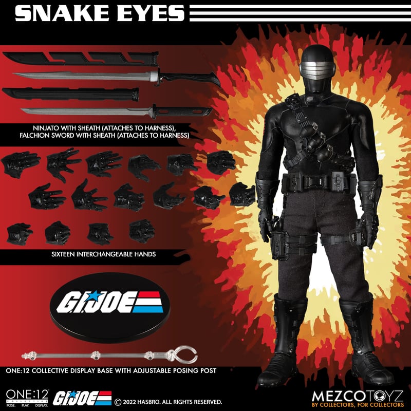One:12 Collective - G.I. Joe: Snake Eyes Deluxe Edition