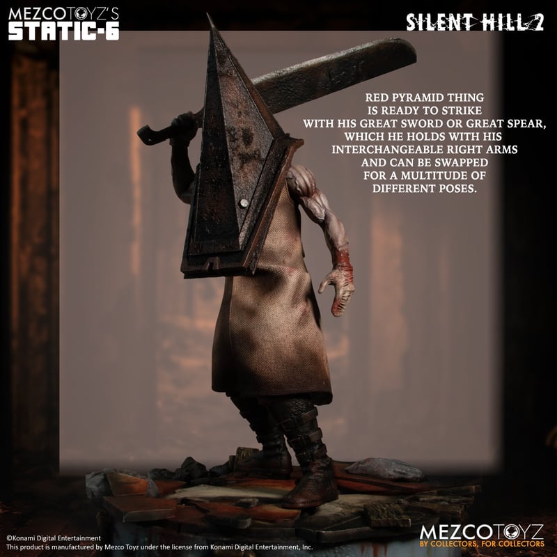 Static-6 - Silent Hill II: Red Pyramid Thing Figure (Pre-Order Ships August 2023)