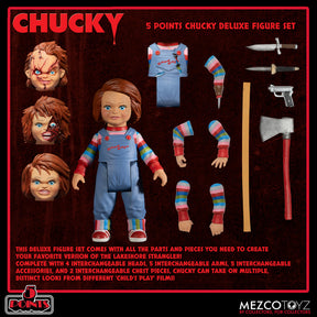 5 Points - Chucky Deluxe Figure Set (Pre-Order Ships August 2023)