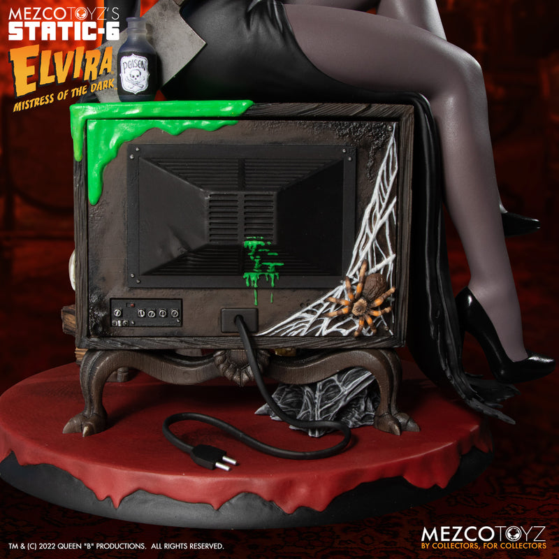 Static-6 - Elvira Mistress of the Dark Figure (Pre-Order Ships August 2023)