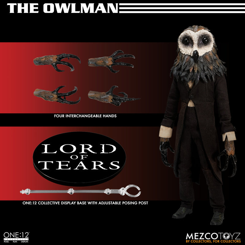One:12 Collective - Lord of Tears: The Owlman Figure